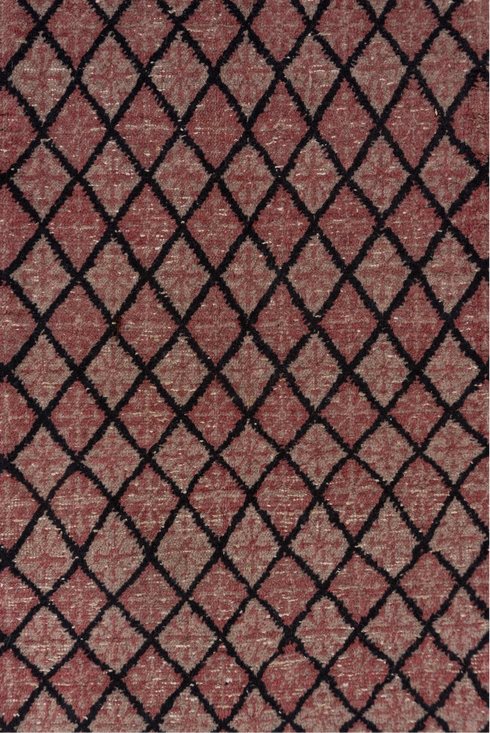 Vintage Oushak Area Rug (4' x 6')